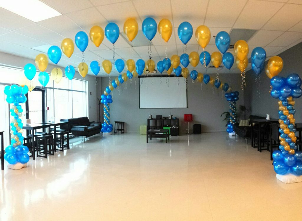 Balloon Gazebo Or Criss Cross Canopy For Dance Floor Birthday Celebrations Ambyint Calgary