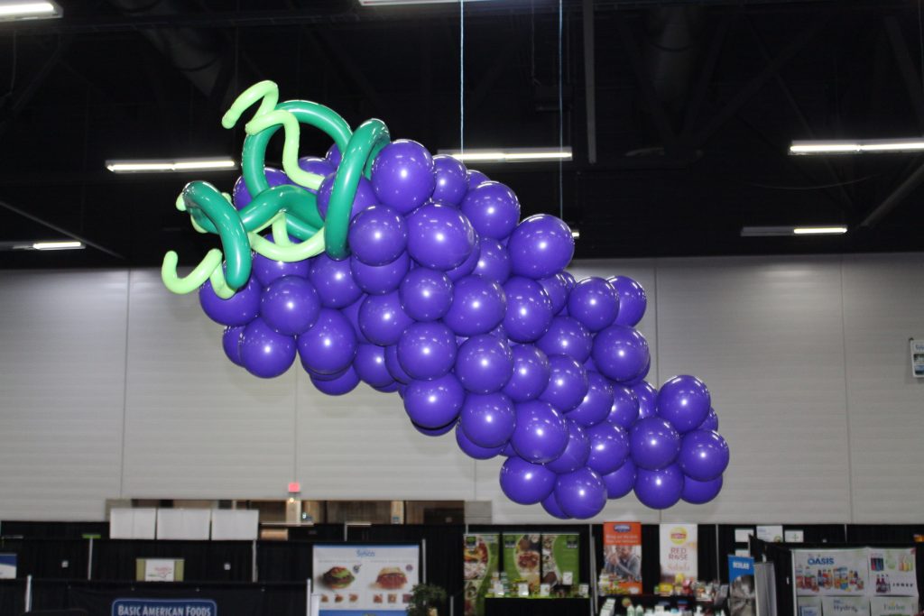 Cluster Of Grapes Balloon Sculpture
