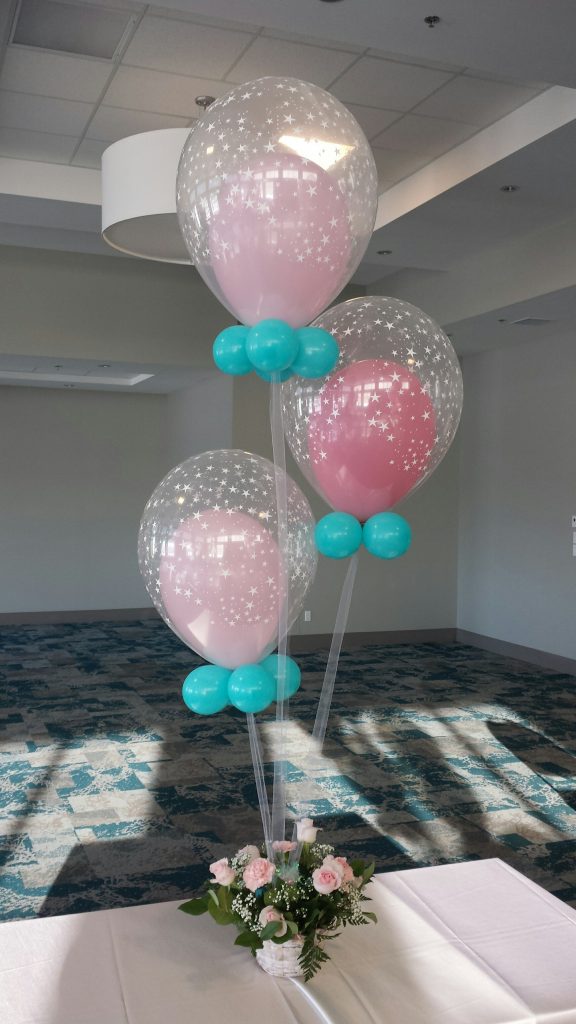 Double Bubble Centrepiece With Collar Wedding Reception Mahogany Lake House Calgary