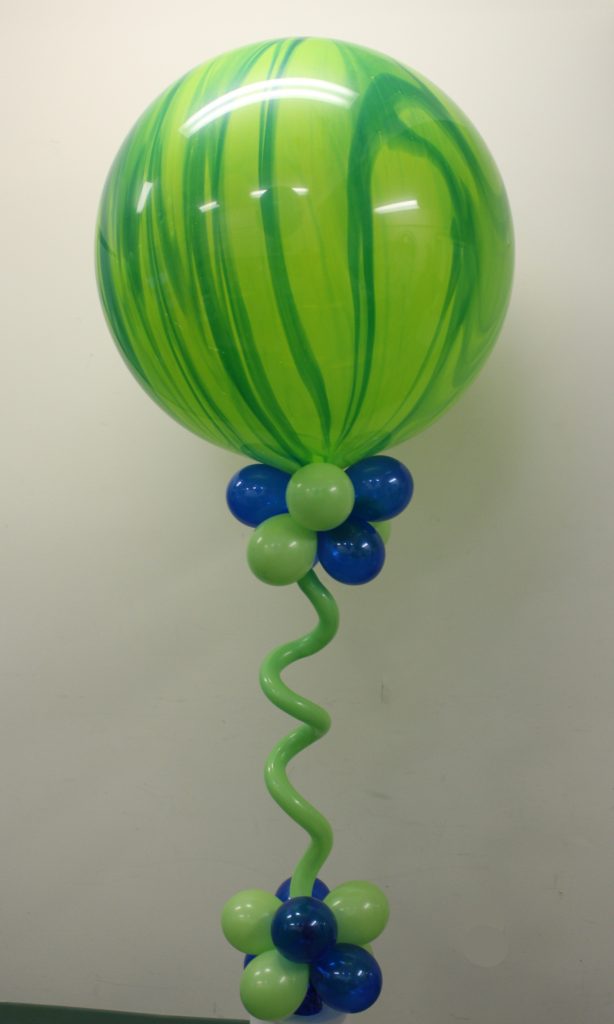 Green Agate 36in Balloon Centrepiece
