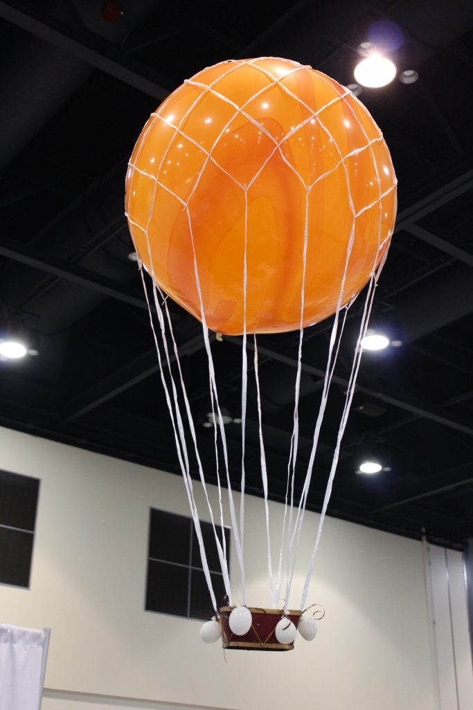 Hot Air Balloon Decor Piece Tradeshow Calgary 1