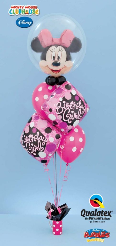 Minnie Mouse Birthday Girl Bouquet