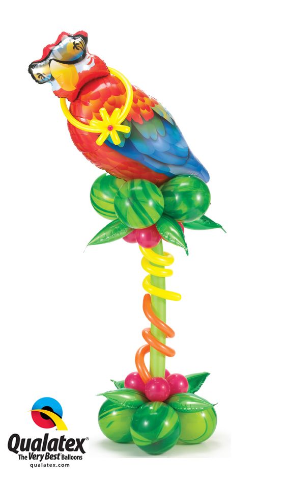 Parrot In Paradise Centrepiece
