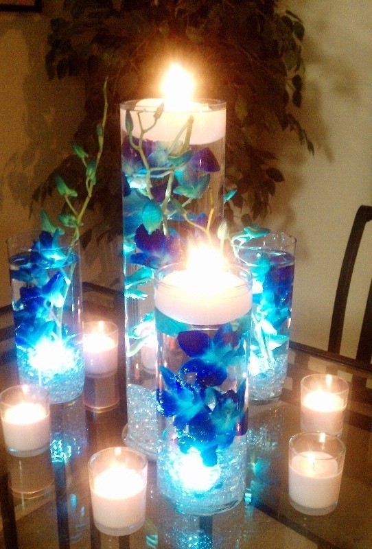 Submerged Orchid Centrepiece