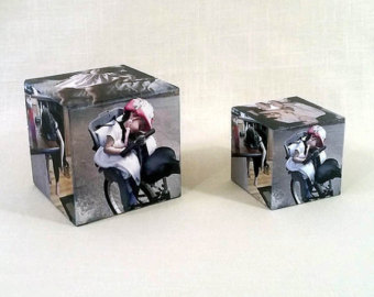Photo Cube Centrepieces